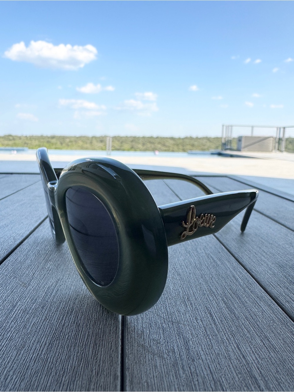 Loewe Curvy 47 mm Butterfly Sunglasses